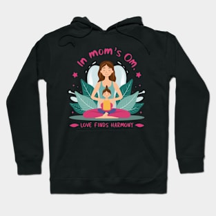 Cute Yoga mom Mothers day Hoodie